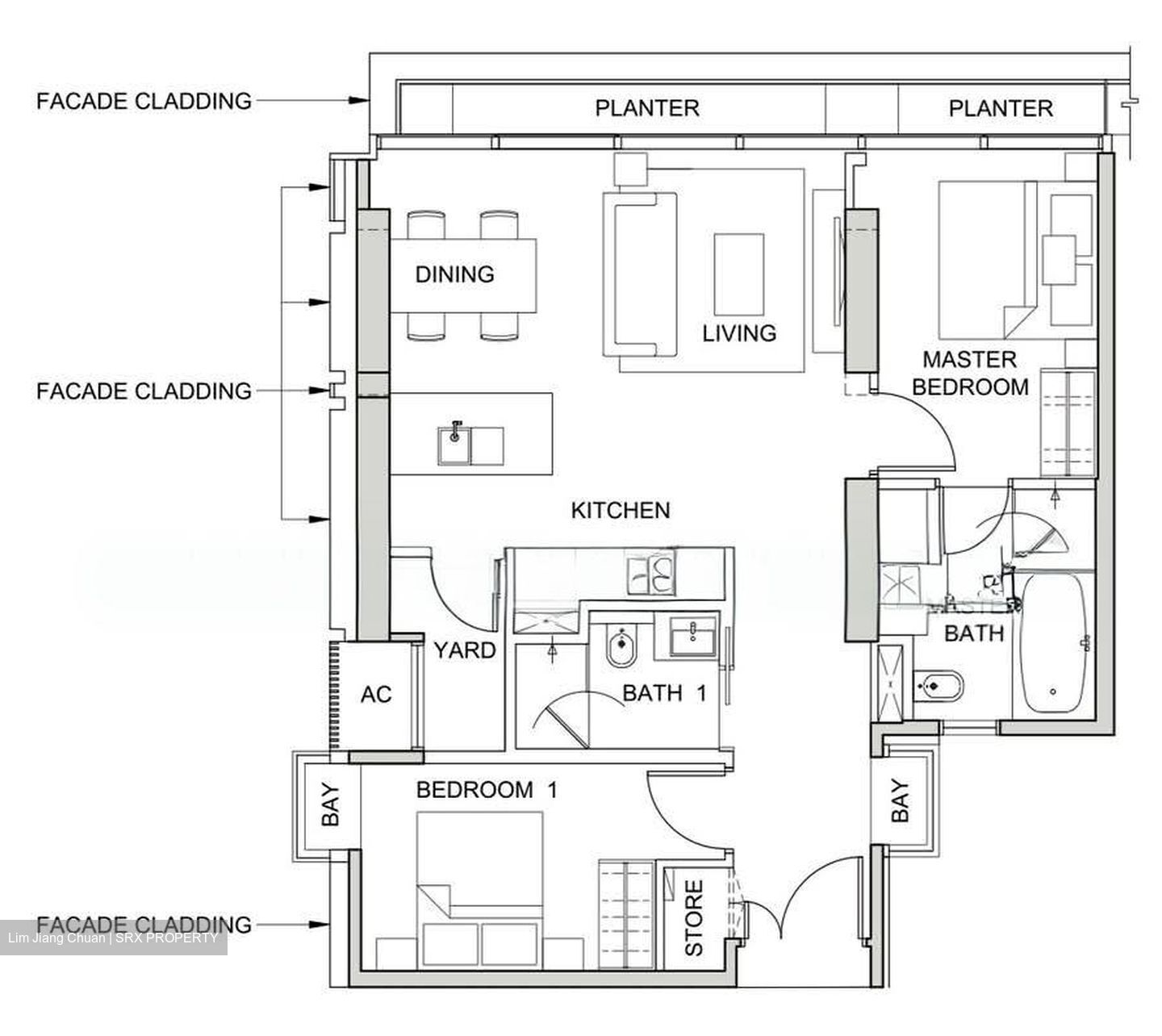 South Beach Residences (D7), Apartment #548495851